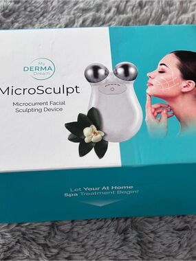MicroSculpt Microcurrent Facial Device - White